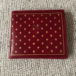 Red leather SPULCIONI FIRENZE WALLET